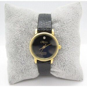 Women's Reliance Croton Diamond Quartz WR Analog 26mm Dial Round Watch (F424)